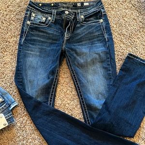 Miss me curvy boot cut jeans size 28
